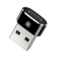  Adapteris Baseus Type-C to USB-A black CAAOTG-01 
